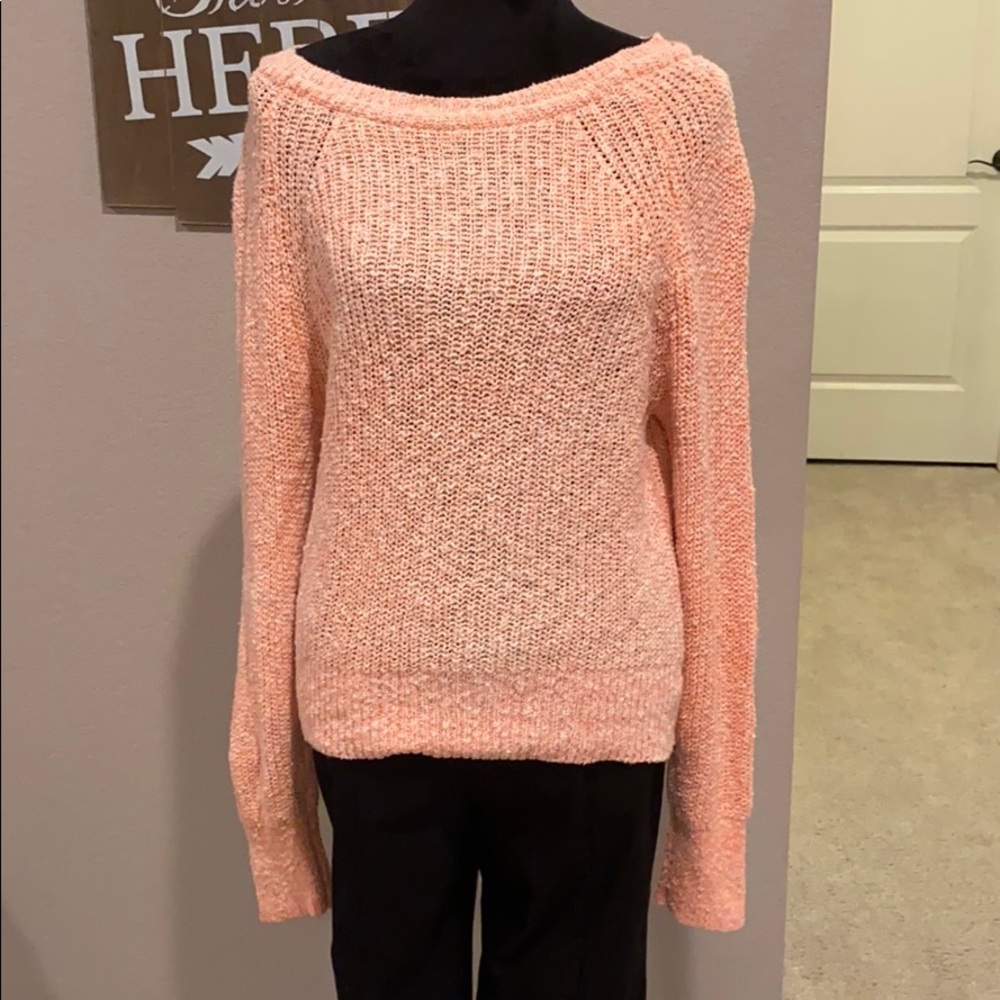 Orange Cream Free People Sweater